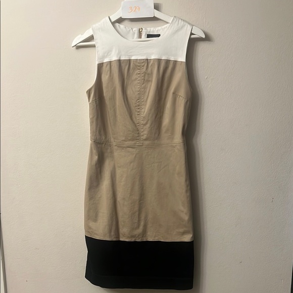 The Limited Tan Sleeveless Sheath Dress for Work - Picture 1 of 15